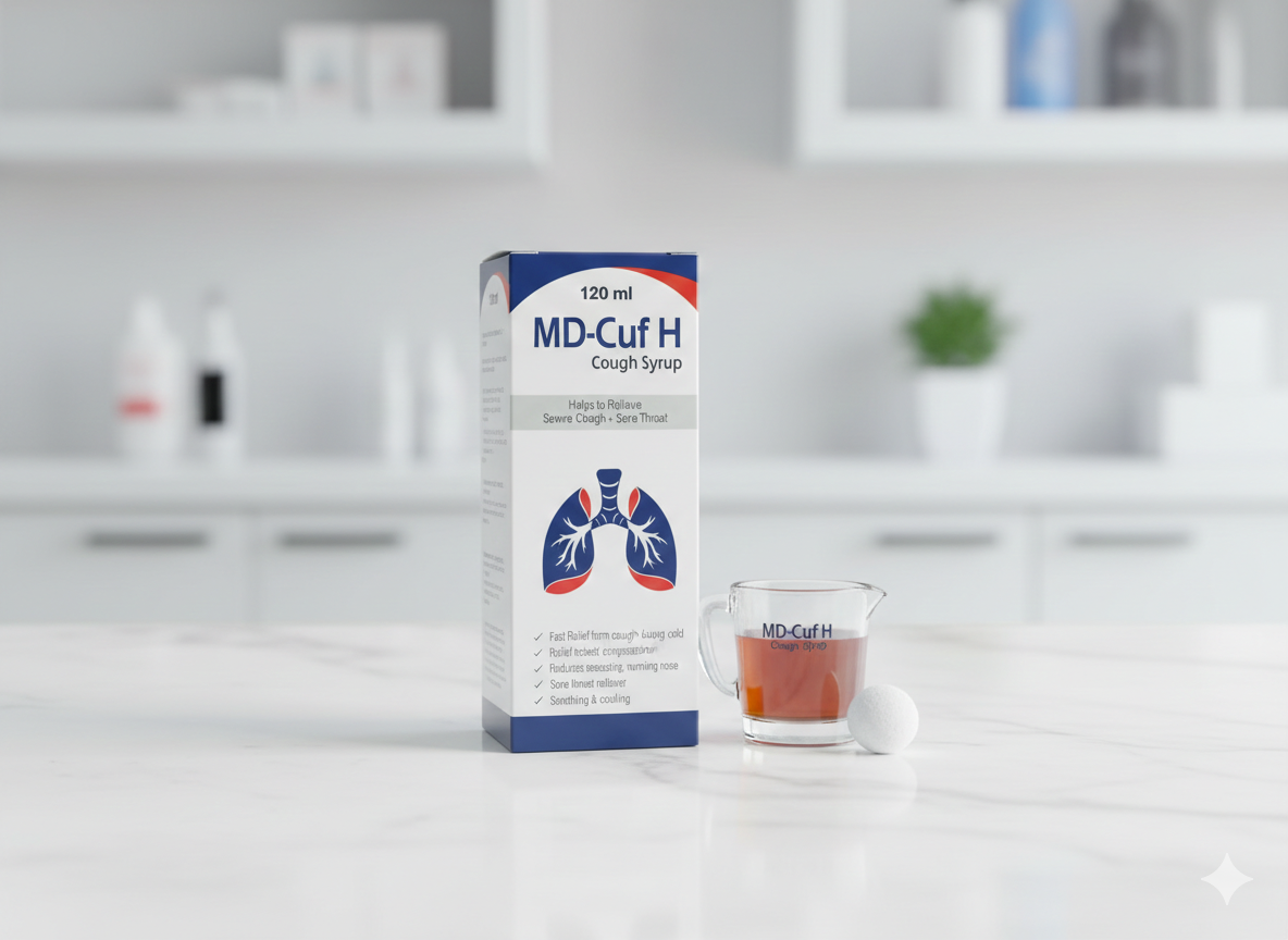 MD-Cuf H (Cough Syrup) 120 ml